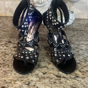 Gently worn Ziggy Soho twinkle heeled sandals